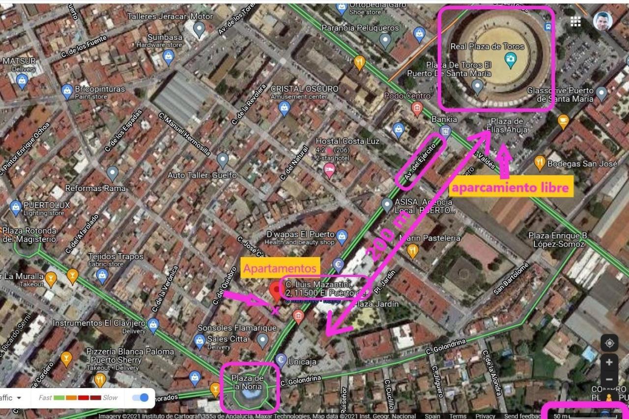 Plaza Noria Apartments With Balconies เอลปูแอร์โต เด ซานตามาริอา ภายนอก รูปภาพ